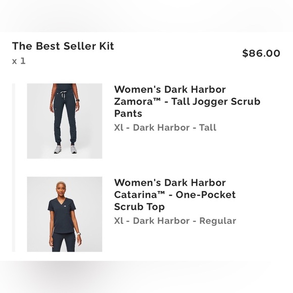 Figs Dark Harbor Best Seller Kit - Picture 2 of 2